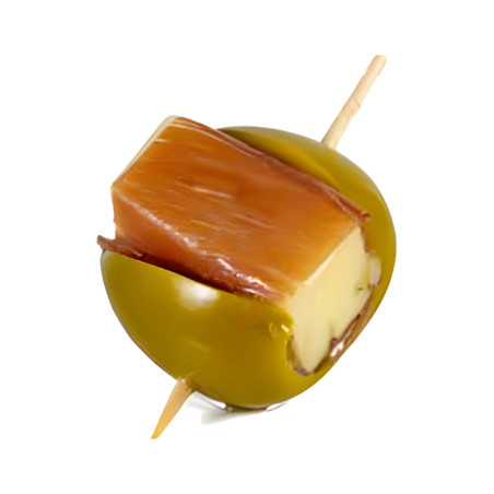 Bomba Serrana (Jamón y Queso)